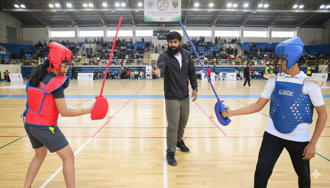 Gatka martial arts training complementary to Silambam training